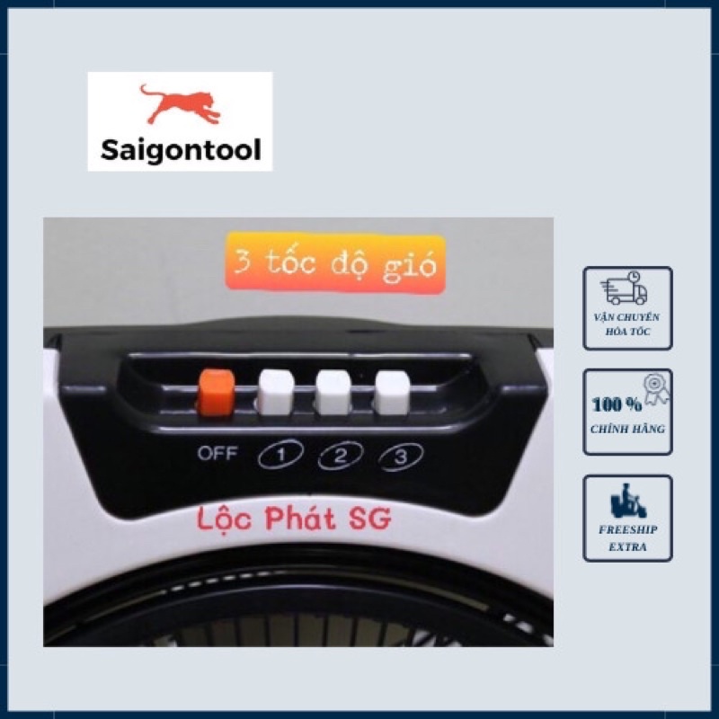 Quạt Hộp B3 Lidofan - động cơ mạnh mẽ, 3 tốc độ gió, hàng công ty bảo hành 1 năm