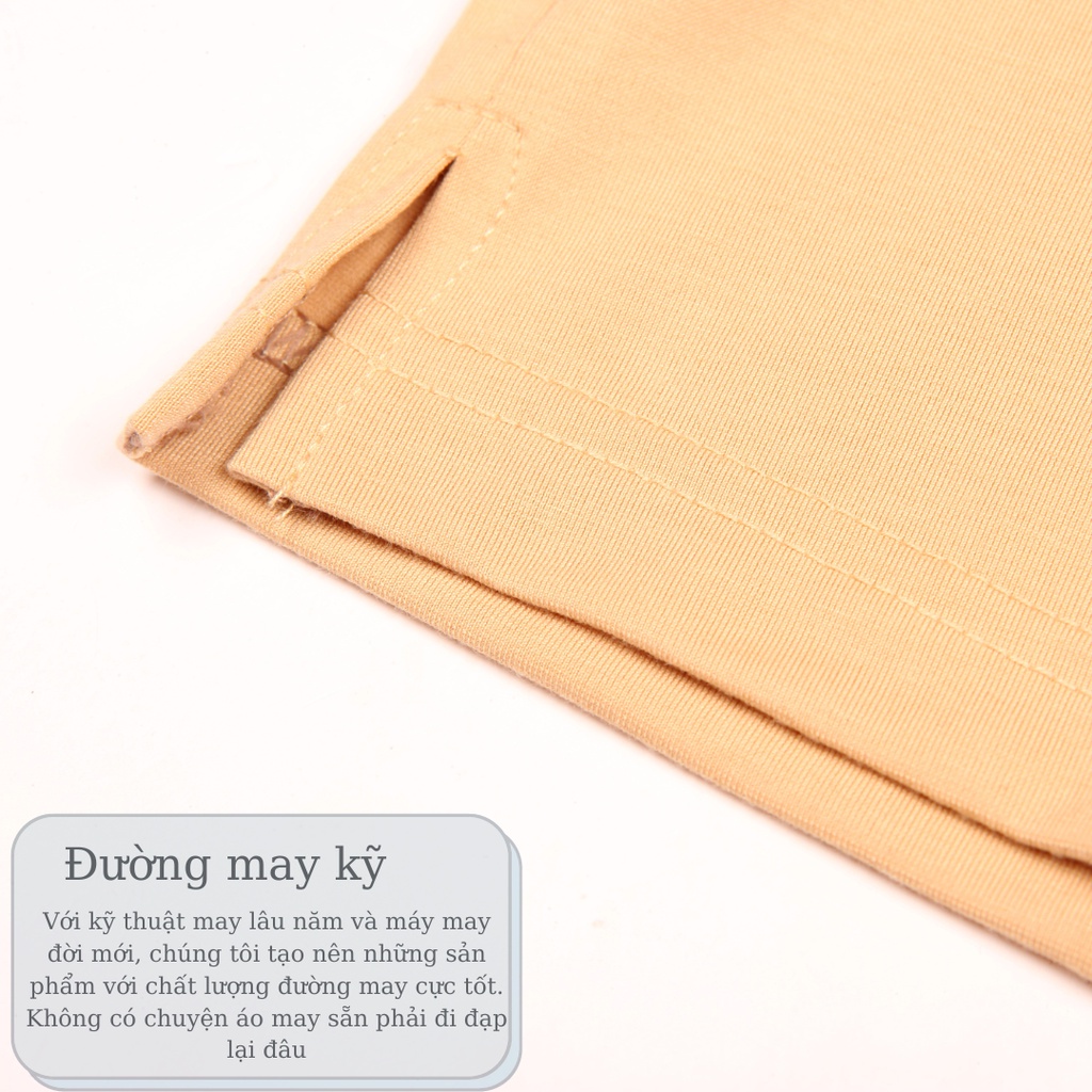 Áo thun nam trung niên THÁI KHANG vải cotton mềm mát ATHUN15