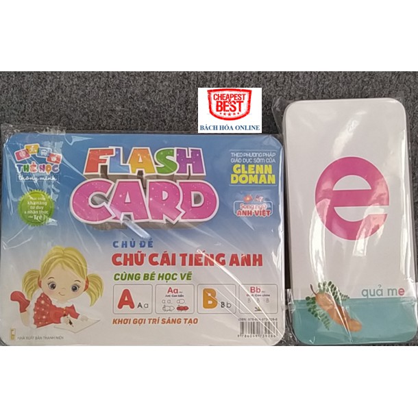 Flash Card bộ chữ cái tiếng anh & bộ chữ cái tiếng việt