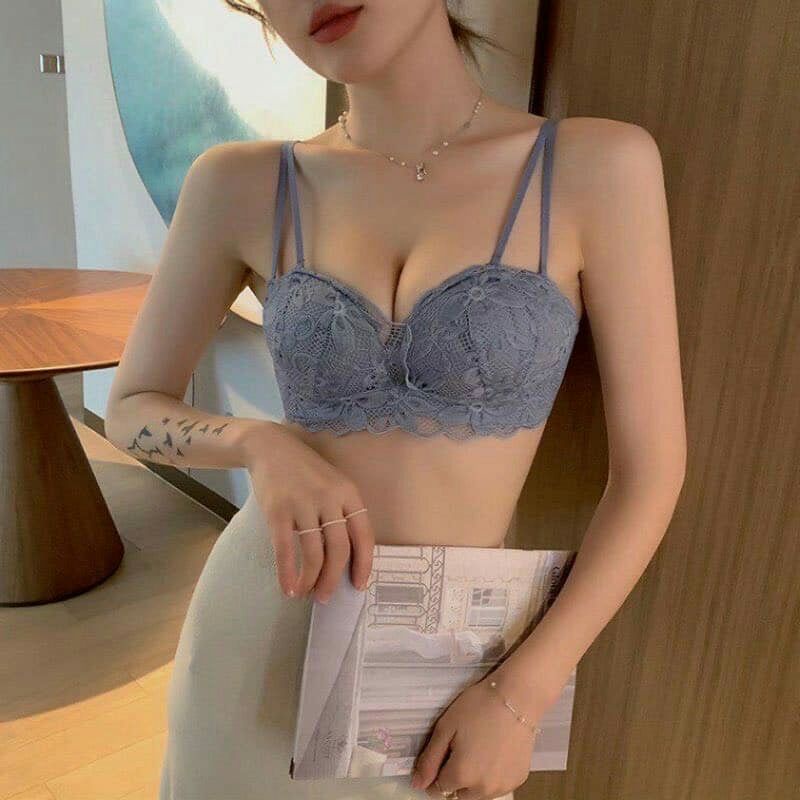 Áo ngực bra phối ren nâng ngực cao cấp