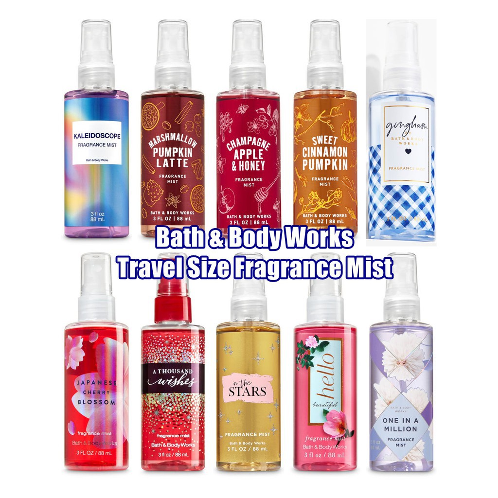 [Auth] Xịt Thơm Nước Hoa Toàn Thân Mini Bath & Body Works Fine Fragrance Mist (88ml) | BigBuy360 - bigbuy360.vn