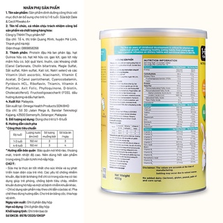 Sữa Hữu Cơ Miwako A+ Hộp 700g Vị Vani nhập khẩu Malaysia, Sữa Hạt Cho Bé Tăng Động, Biếng Ăn, Giảm Chú Ý - miwaofficial