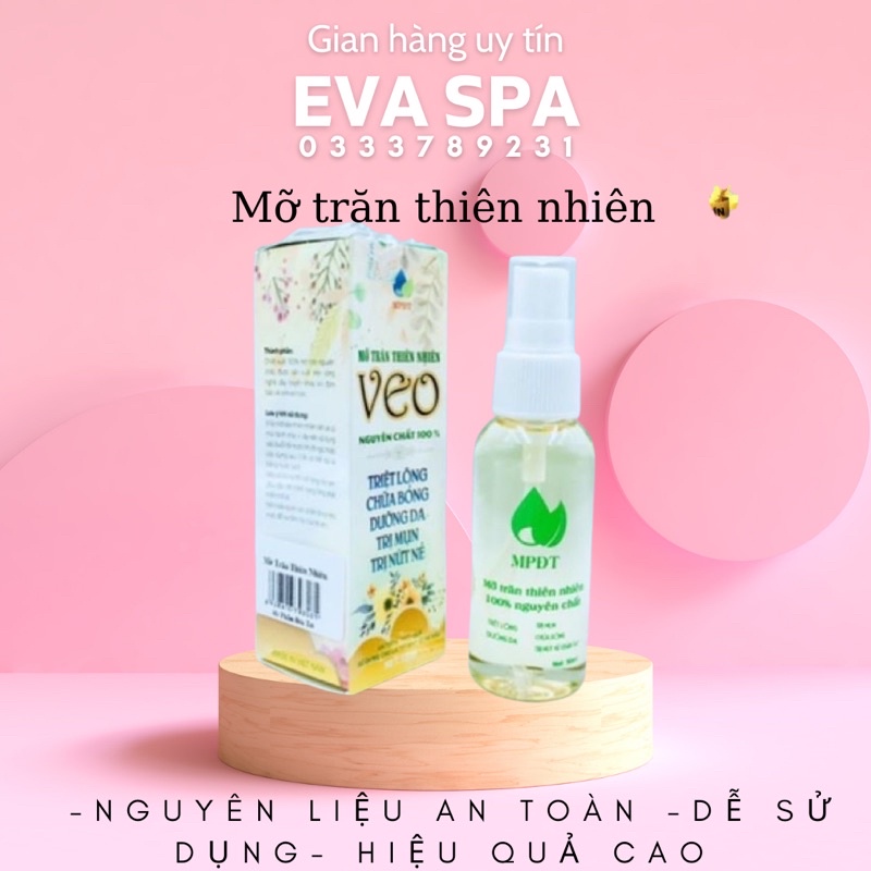 Mỡ trăn triệt lông nguyên chất 50 ml