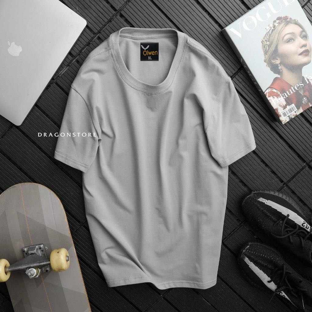 Áo thun Nam-Nữ Olwen form slimfit,bảng màu HOT TREND dễ phối đồ