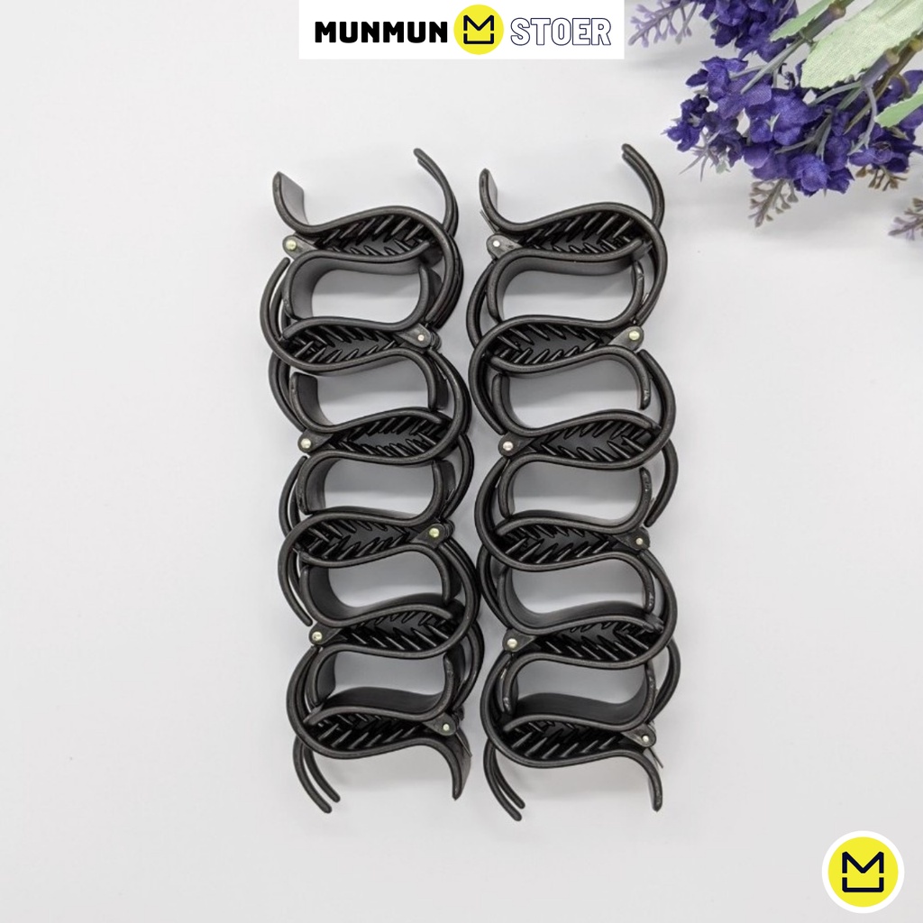 [Mã 44FASHIONSALE441 giảm 10K đơn 50K] kẹp tóc càng cua năm răng | BigBuy360 - bigbuy360.vn