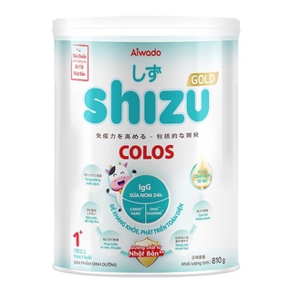 Sữa bột aiwado shizu colos gold 810g 1+