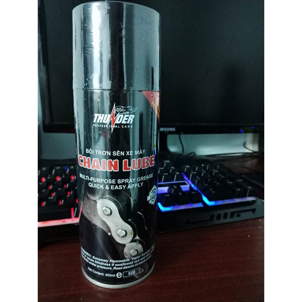 Dưỡng sên xe Thunder (400ml)