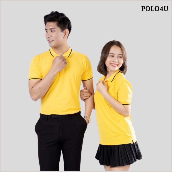 Áo Polo nam nữ cổ bẻ vải cá sấu Cotton xuất xịn, chuẩn form,sang trọng- lịch lãm POLO4U | BigBuy360 - bigbuy360.vn