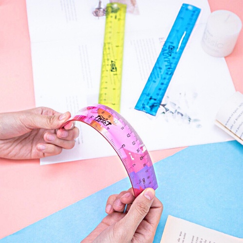 Thước kẻ Dẻo các loại 15cm/ 20cm/ 30cm Deli