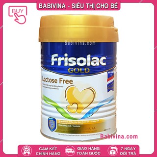 [CHÍNH HÃNG] Sữa Bột Frisolac Gold Lactose Free 400g | Dành Cho Trẻ Có Hệ Tiêu Hóa Kém
