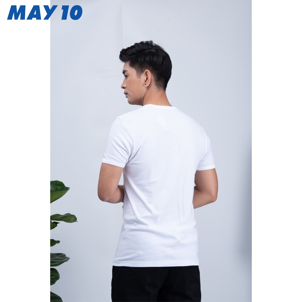 Áo may ô nam cộc tay May 10