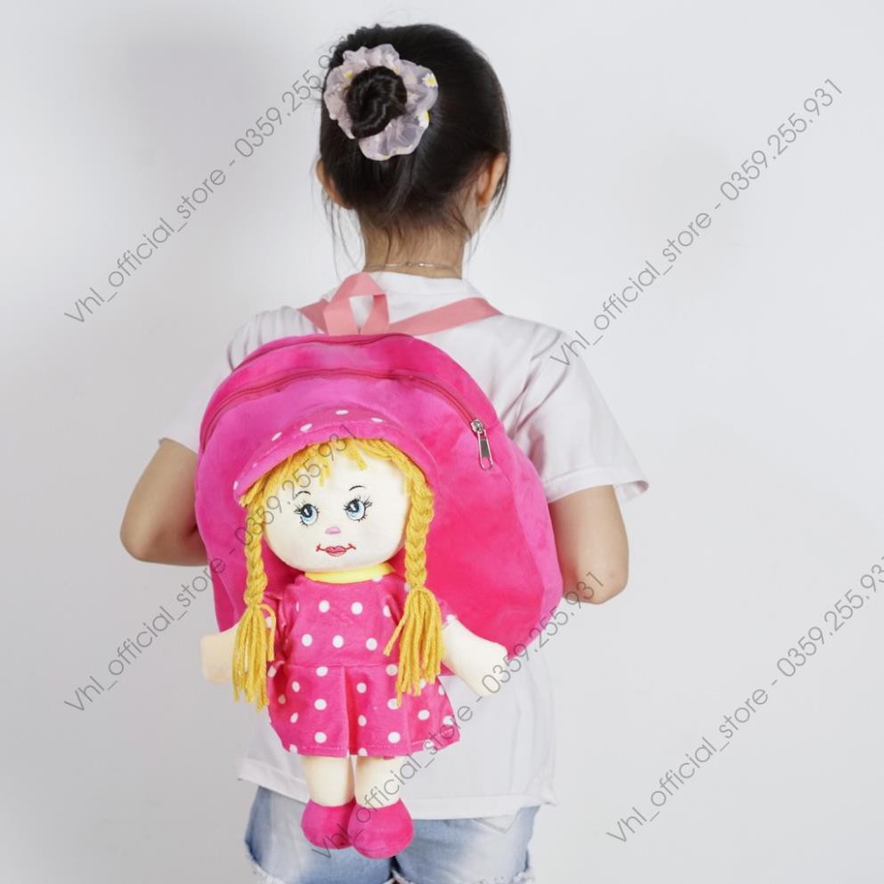 Balo Hoạt Hình BÚP BÊ Cho Bé Mẫu Giáo- Mầm Non [1-3 Tuổi]