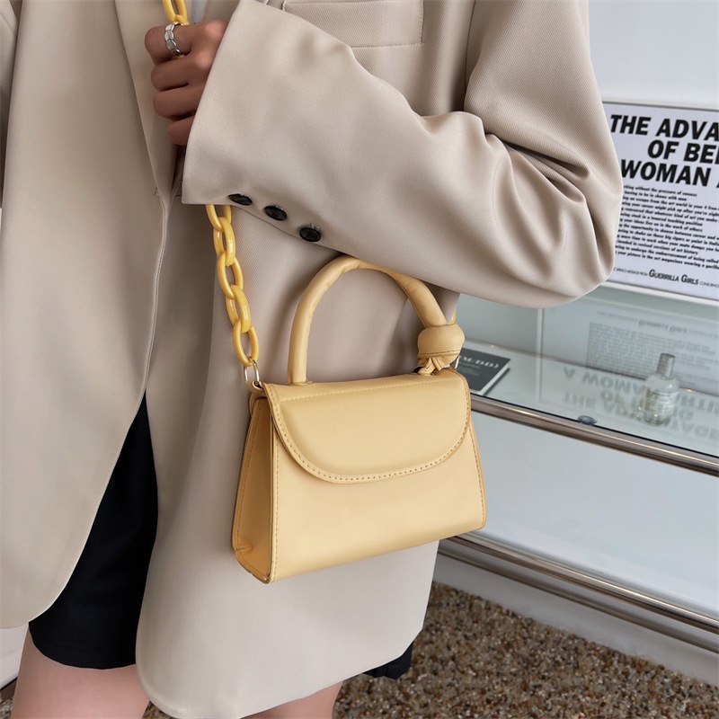 Túi Đeo Vai Màu Kẹo Phong Cách Phương Tây Cổ Điển Thời Trang Mùa Xuân 2022 Cho Nữ