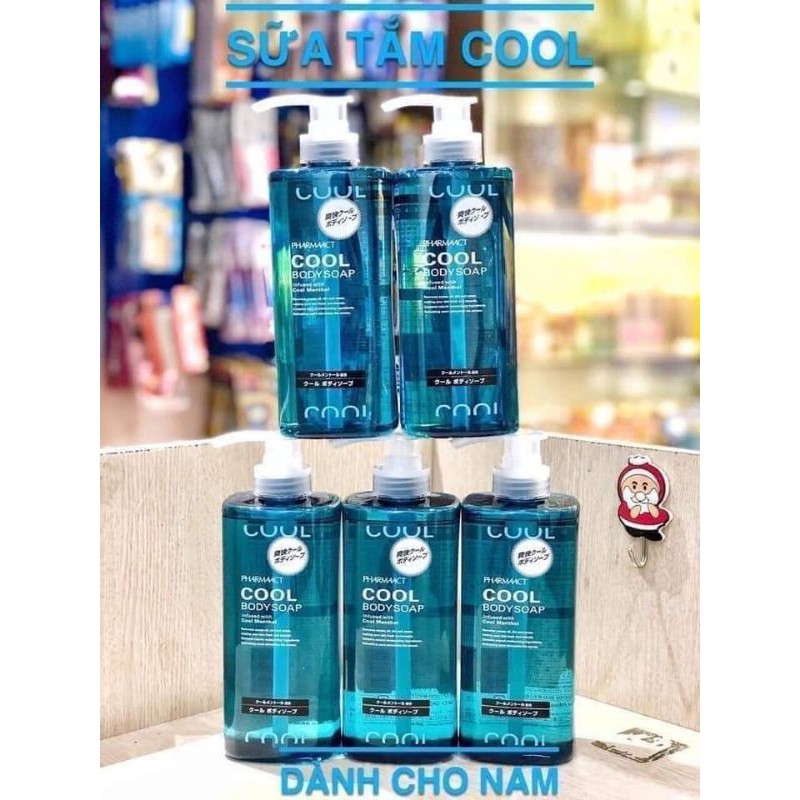 [Chính Hãng] Sữa Tắm Nam COOL BODY SOAP PHARMACT Nhật Bản