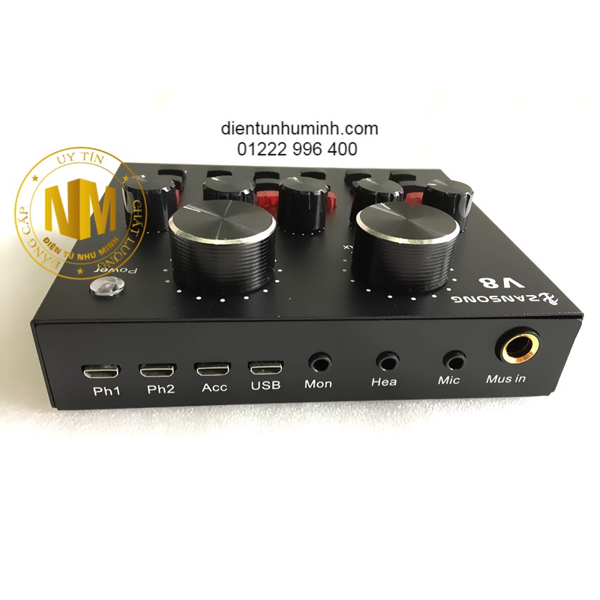 Sound card V8 Bluetooth 2019 chuyên live stream