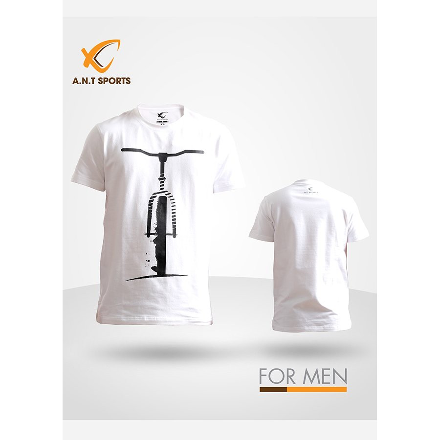 Áo thun nam A.N.T chất liệu cotton dành cho nam yêu thích đạp xe, đi chơi, giã ngoại CH THUSPORTS