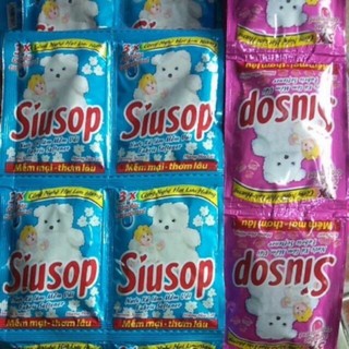 Nước xả vải SIUSOP 10 gói/dây