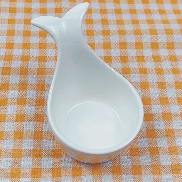 Bát chấm ăn dặm hình đuôi cá dung tích 120ml cute đáng yêu