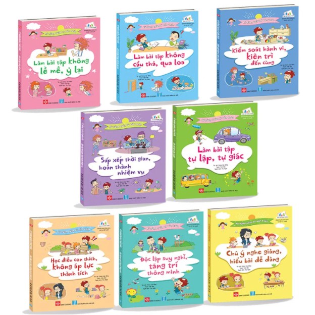 Sách - Kỹ năng quản lý bản thân (lẻ 8 cuốn)