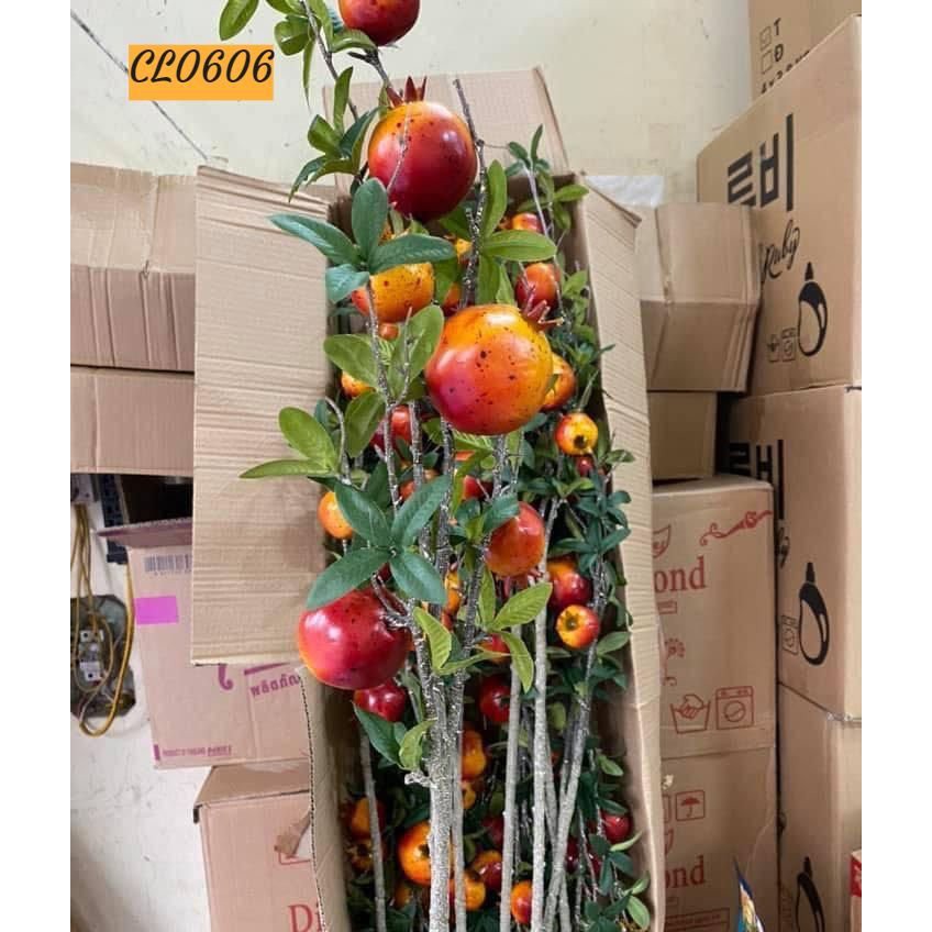 Cành lựu giả - Cành lựu trang trí loại đẹp