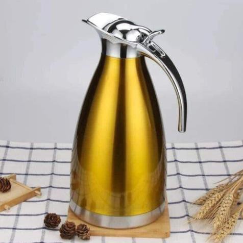 Bình pha trà , pha cà phê đựng nước 2 lít inox cao cấp, bình giữ nhiệt đựng nước
