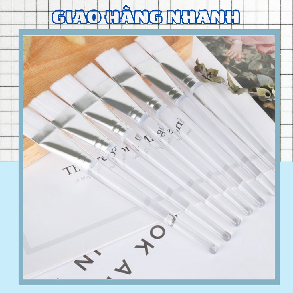 Cọ Quét Mặt Nạ,Cọ Đắp Mặt, Cọ  Mask Dưỡng Da Siêu Mềm Mịn Cán Trong 88286 Shop Giao Hàng Nhanh