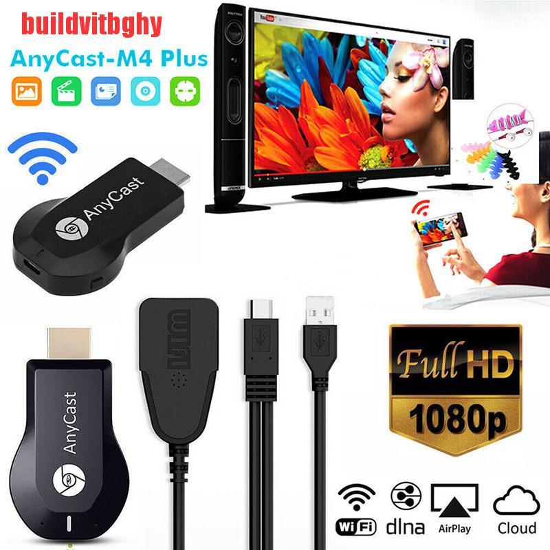 (Mua-Code) Bộ Thu Tín Hiệu Wifi Anycast M4 Plus Hdmi Dongle Tv Dlna 1080p