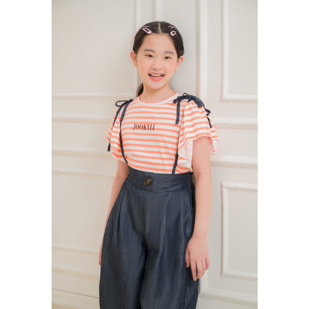 Quần lửng yếm JOOKYLI bé gái Noble 21G0957