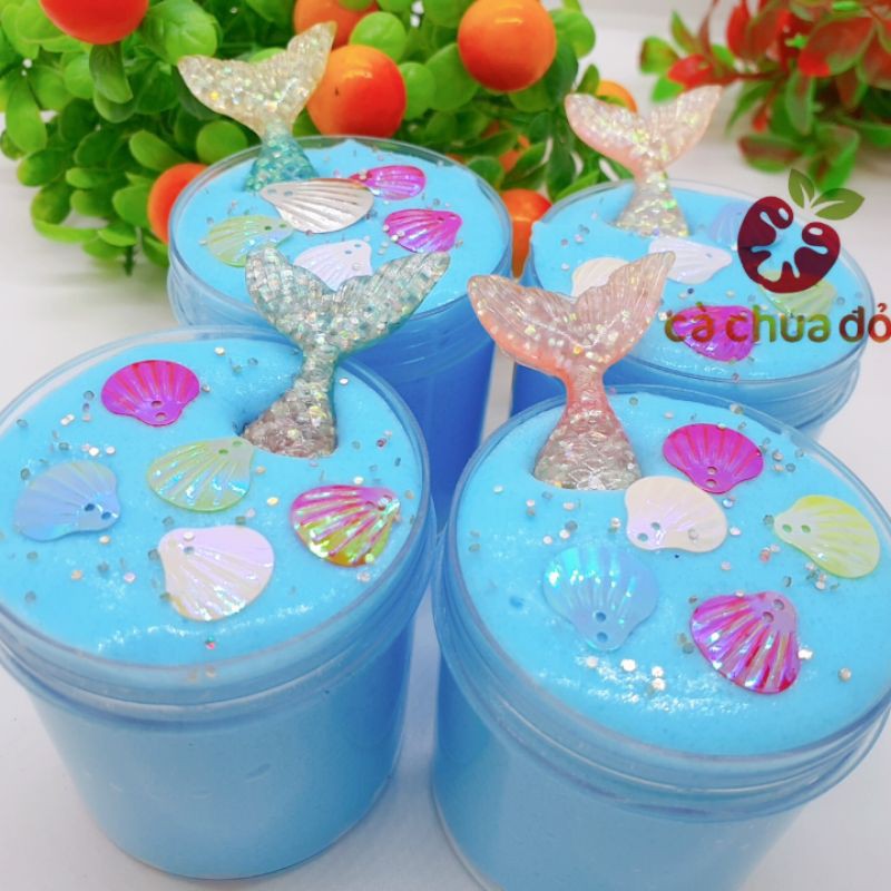 Cream slime 120ml Cà Chua Đỏ