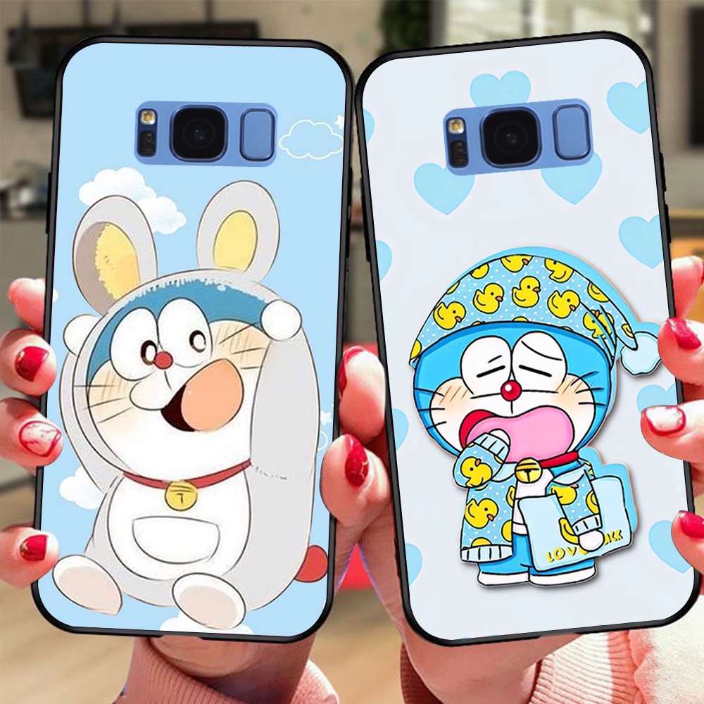 Ốp lưng điện thoại Samsung s8 / ss s8 plus / ss s8+ doraemon tinh nghich dễ thương
