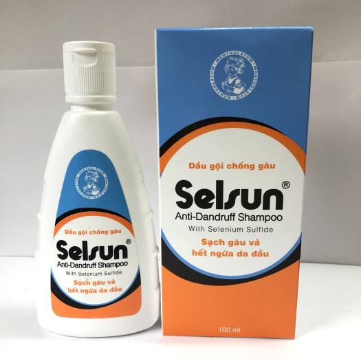 Bộ sản phẩm Dầu Gội Chống Gàu Selsun 50ml & 100ml ( sạch gầu và hết ngứa da đầu )