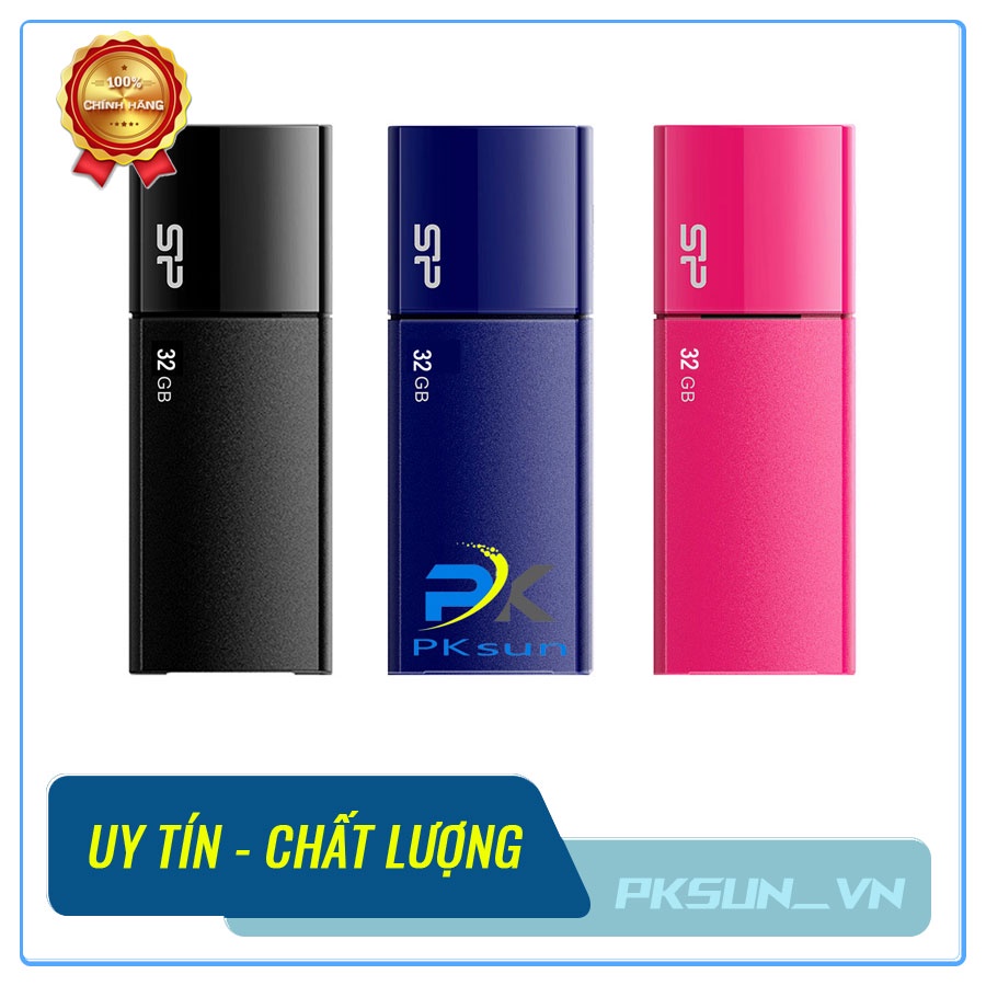USB Silicon Power 32Gb Ultima U05 Hàng chính hãng, thiết kế thời trang, BH 5 năm