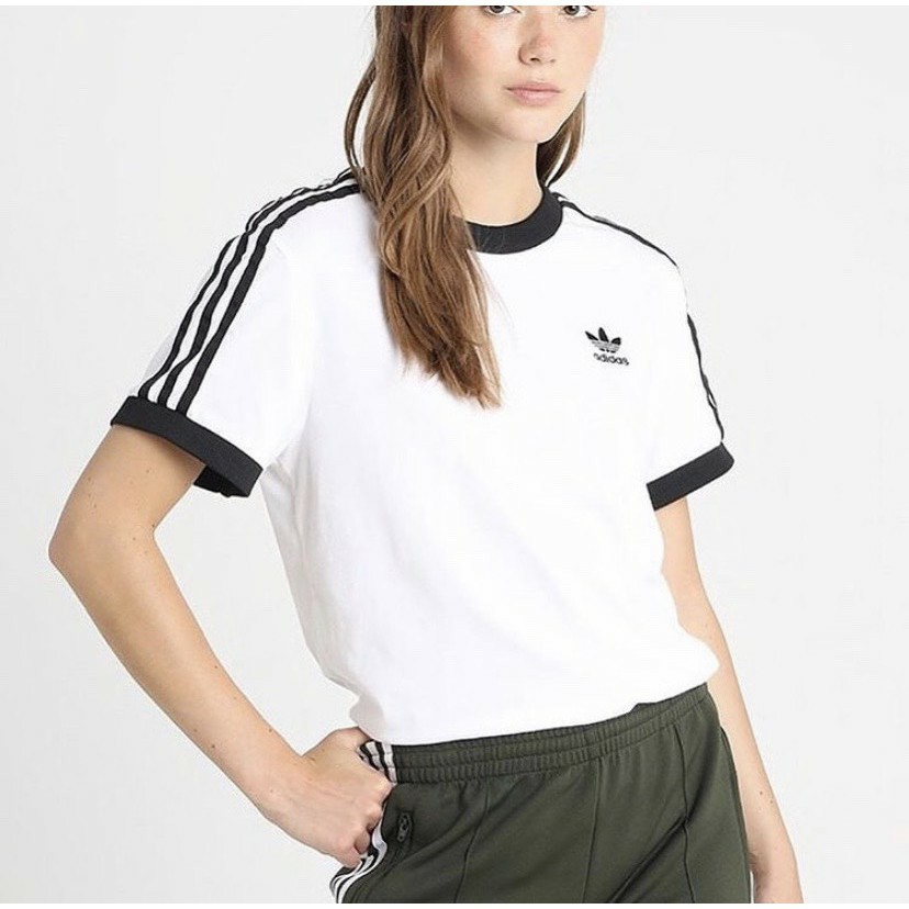 👉SALE HOT💝Áo Thun Adidas 3-Stripes White Nam Nữ Full Tag Code | BigBuy360 - bigbuy360.vn