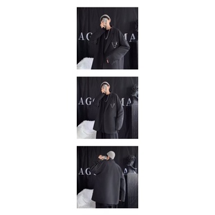 Áo Khoác Blazer Nam Nữ  From Rộng Dài Tay Thời Trang Unisex Basic Cổ Bẽ, Phong Cách Hàn Quốc V06 Túi Xéo