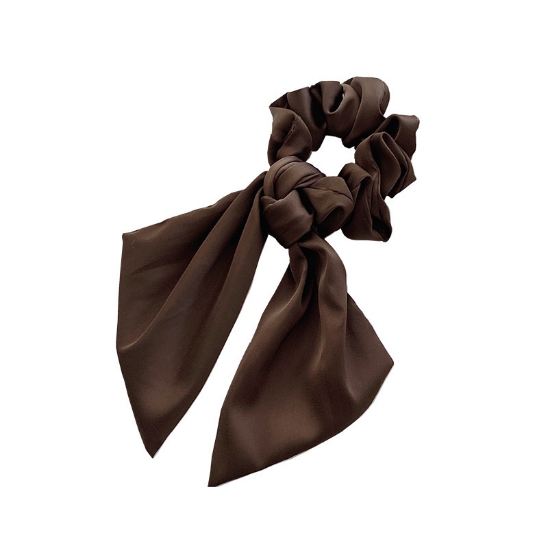 Dây buộc tóc thắt nơ bướm đơn giản thời trang thu đông phong cách Hàn Quốc