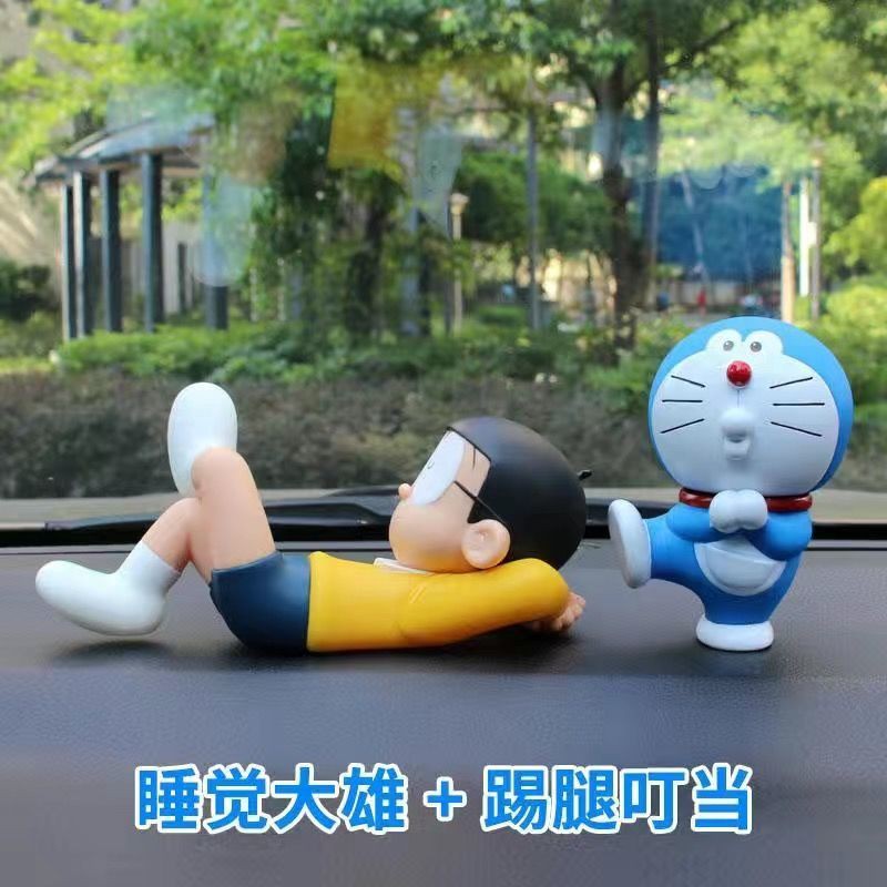 Mô Hình Nhân Vật Doraemon Nobita Đang Ngủ Trang Trí Nội Thất Xe Hơi