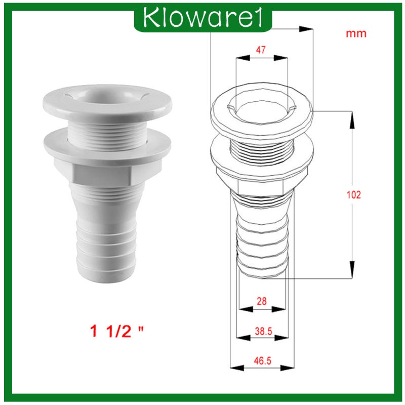 Ống bơm và vòi nước bằng nhựa cho thuyền | BigBuy360 - bigbuy360.vn