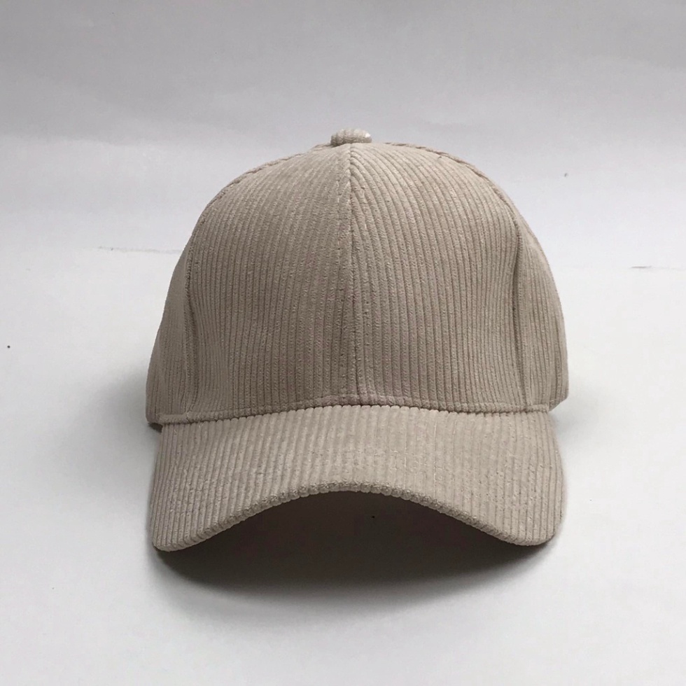 Mũ lưỡi trai trơn Nón kết chất nhung tăm Hàn Quốc cao cấp form unisex nam nữ K19 MN