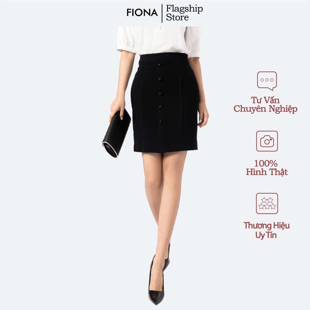 Chân váy công sở FIONA, Chân váy thiết kế dáng ôm quyến rũ F250516