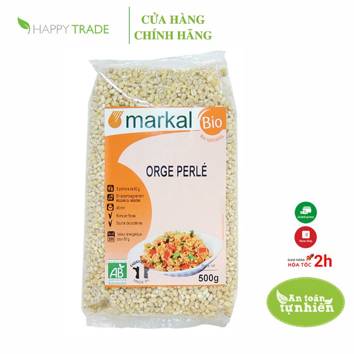 Hạt lúa mạch ngọc trai hữu cơ Markal 500g (ý dĩ)