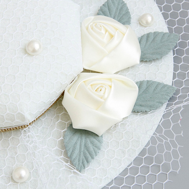 Mũ Lưới Đính Mạng Che Mặt Phong Cách Retro Cho Nữ