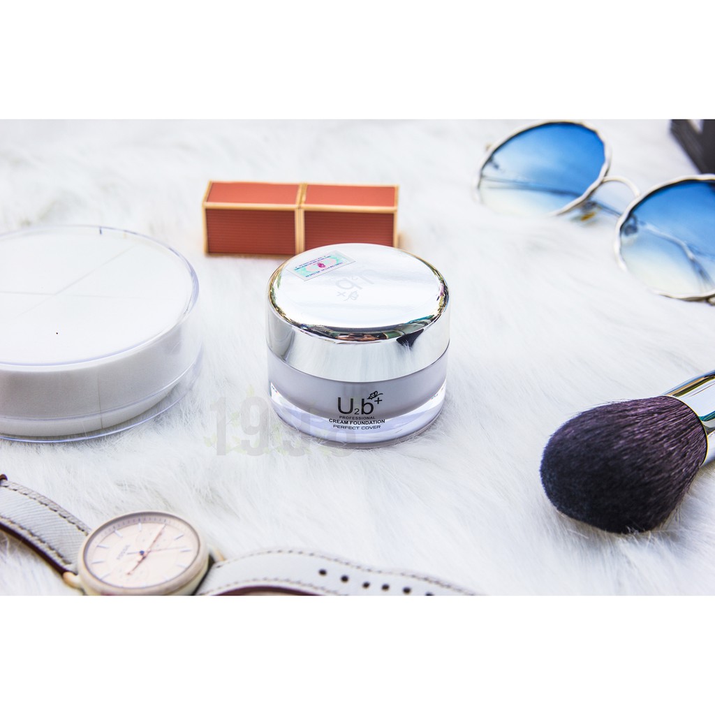 Kem nền trang điểm chuyên nghiệp Hàn Quốc dạng hủ Cream Foundation U2b | BigBuy360 - bigbuy360.vn