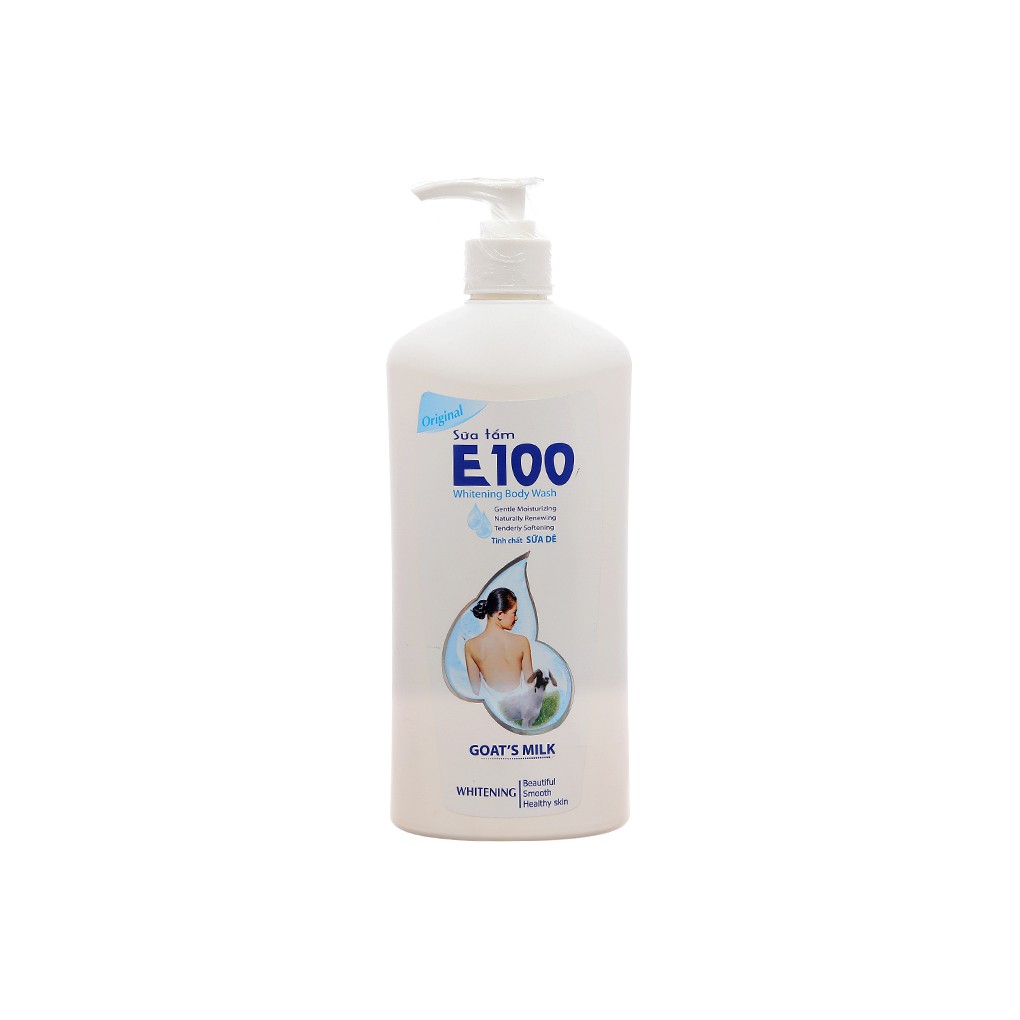 Sữa Tắm Trắng Da Tinh Chất Sữa Dê E100 520ml