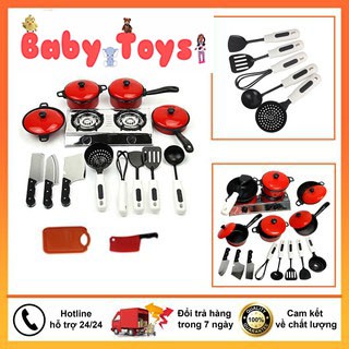 Đồ chơi nấu ăn cho bé bộ 10 món nấu ăn cao cấp