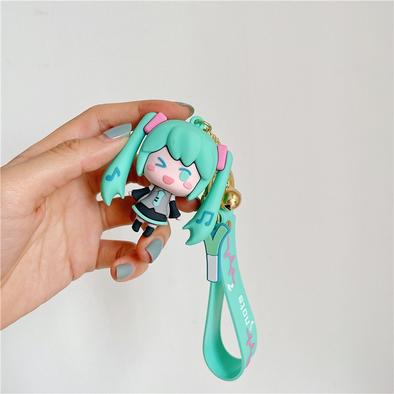 Móc Khóa Hình Nhân Vật Hatsune Miku Xinh Xắn