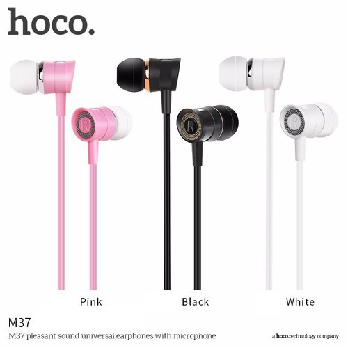 Tai Nghe điện thoại kèm Mic Hoco M37 -BH 12 tháng 1 đổi 1 (Hàng chính hãng)