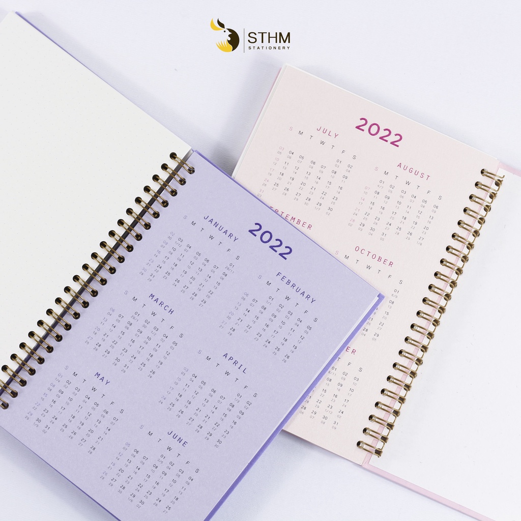 PANTONE notebook 2022 - Sổ tay Very Peri - Bìa ánh nhũ - STHM stationery