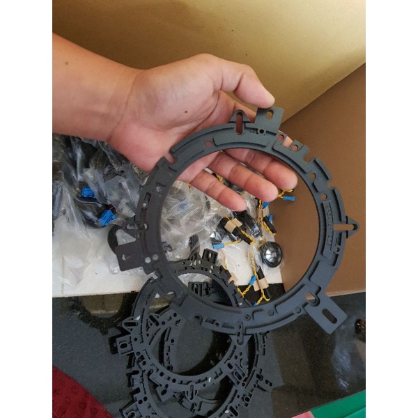 1 cặp = 2 cái vòng đệm loa 6.5 inch ~ 16cm cho hệ thống âm thanh ô tô xe hơi