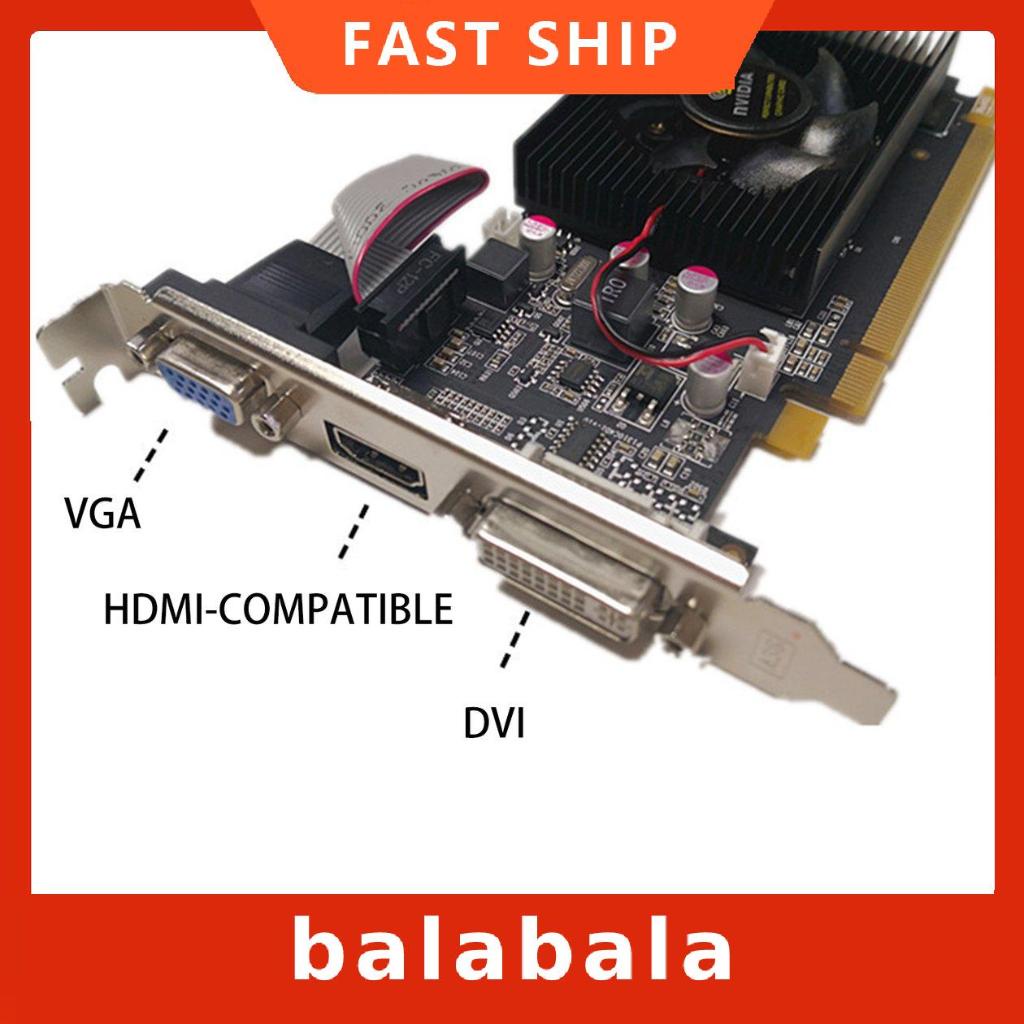 Thẻ đồ họa để bàn GT610 1GB tiện dụng | BigBuy360 - bigbuy360.vn