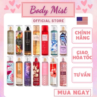 [Đủ Mùi 1] Xịt Thơm Toàn Thân Bath And Body Works Body Mist (236ml)